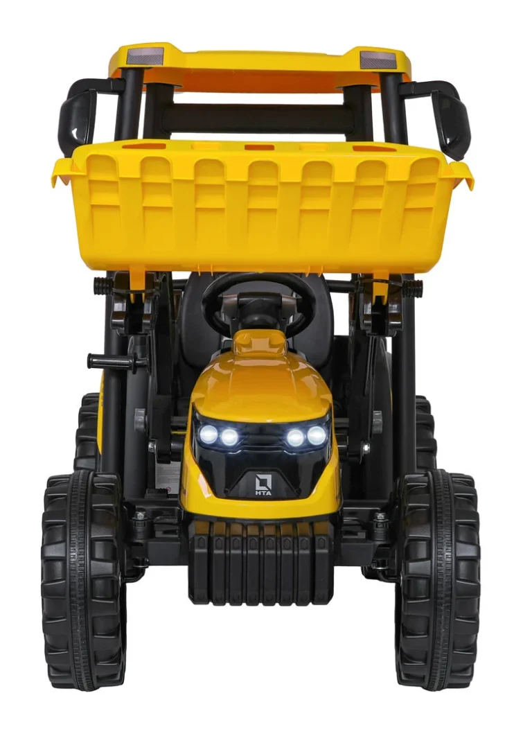 Mega Traktor D68 S Prikolicom žuti 7