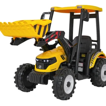 Mega Traktor D68 S Prikolicom žuti 9