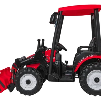 Mega Električni Traktor D68 S Prikolicom, Crveni 12