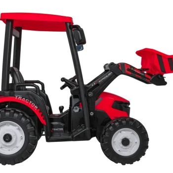 Mega Električni Traktor D68 S Prikolicom, Crveni 18
