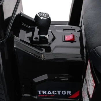 Mega Električni Traktor D68 S Prikolicom, Crveni 22