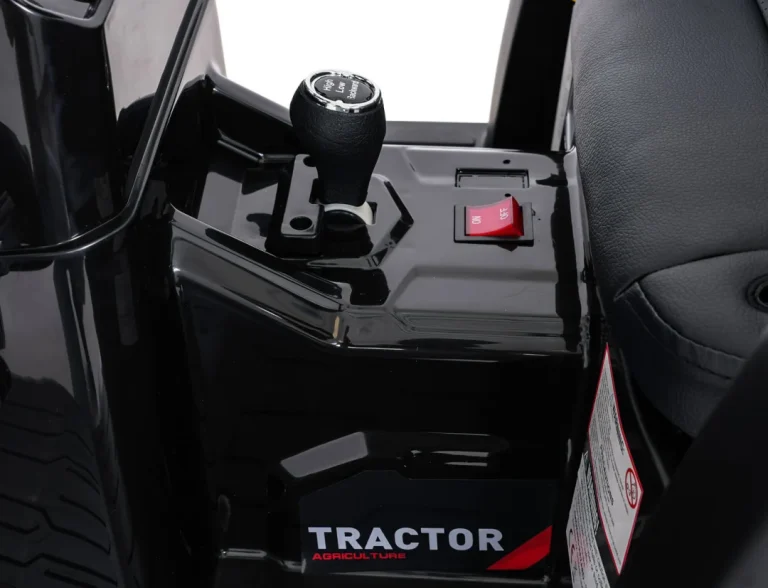 Mega Električni Traktor D68 S Prikolicom, Crveni 22