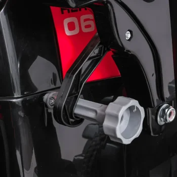 Mega Električni Traktor D68 S Prikolicom, Crveni 26