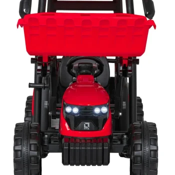 Mega Električni Traktor D68 S Prikolicom, Crveni 7