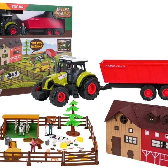 Mega Farma Set S Traktorom + Pribor 1