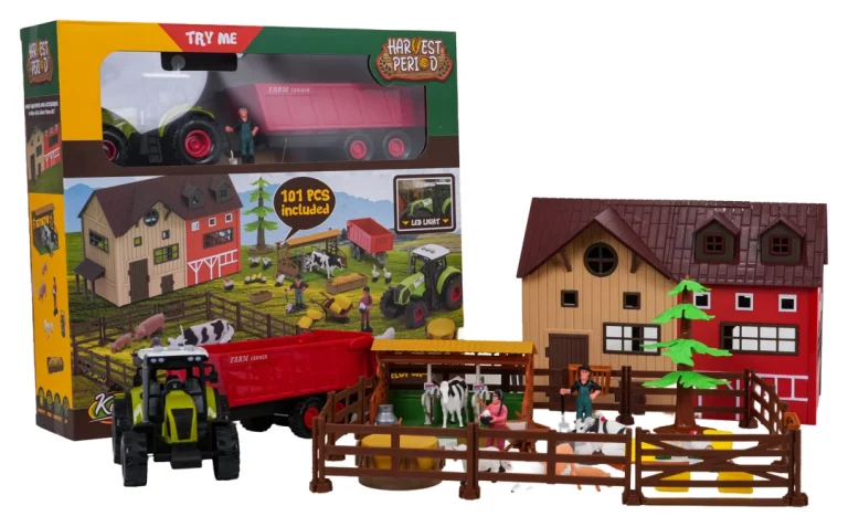 Mega Farma Set S Traktorom + Pribor 13
