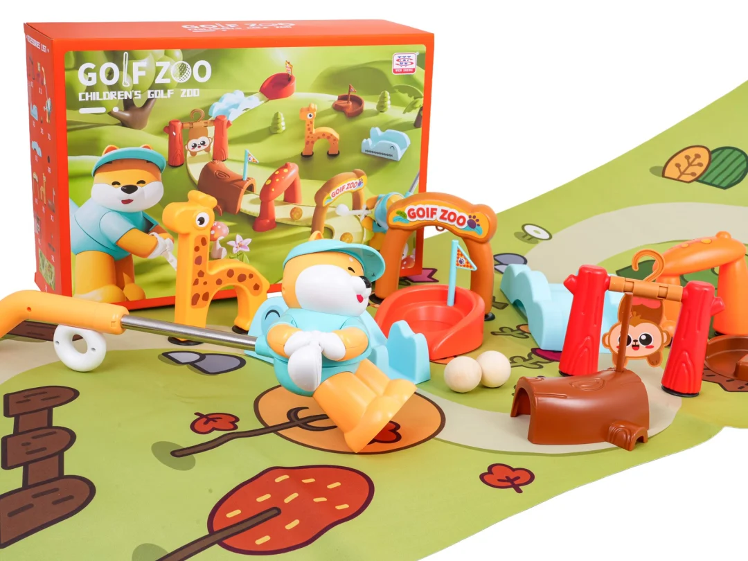 Mega Golf Set Sa životinjama 3+ 1