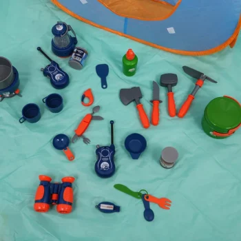 Mega Kamperski Set Sa šatorom I Priborom 7