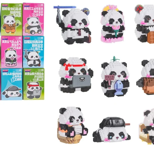 Mega Set Kockica Panda 9 Figura 1