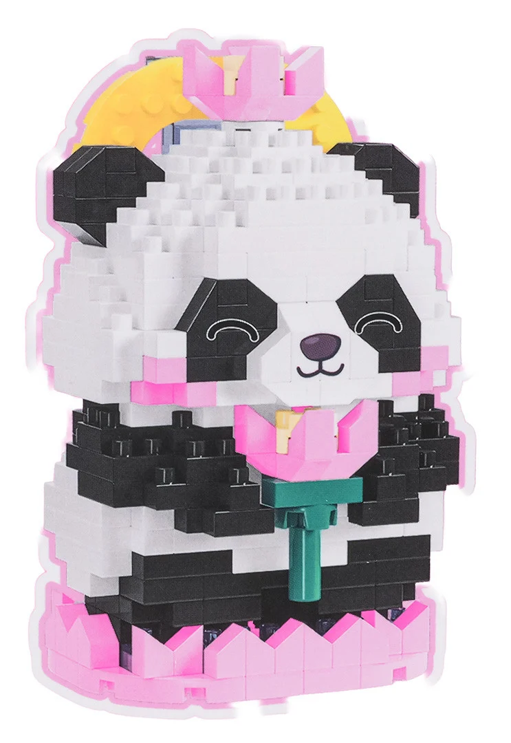 Mega Set Kockica Panda 9 Figura 8