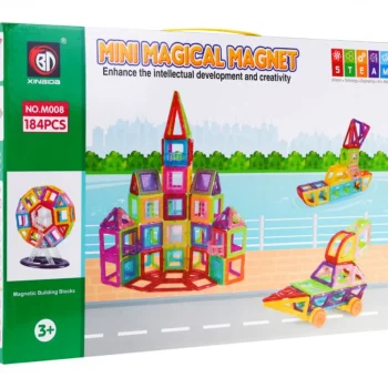 Mega Set Magnetskih Blokova Od 184 Dijela 7