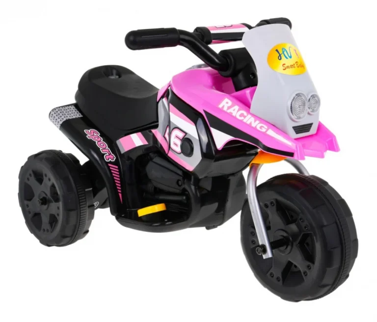 Mini Ružičasto Motociklističko Vozilo Motor Na Akumulator 3