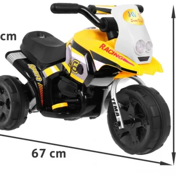 Mini žuto Motorno Vozilo Motor Na Akumulator 2