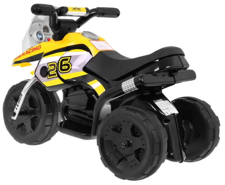 Mini žuto Motorno Vozilo Motor Na Akumulator 4