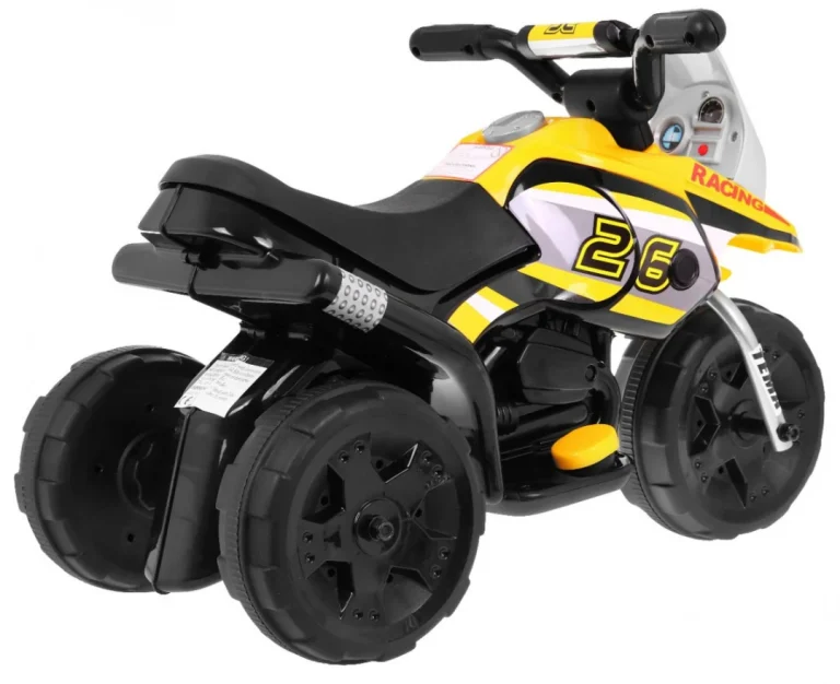 Mini žuto Motorno Vozilo Motor Na Akumulator 5