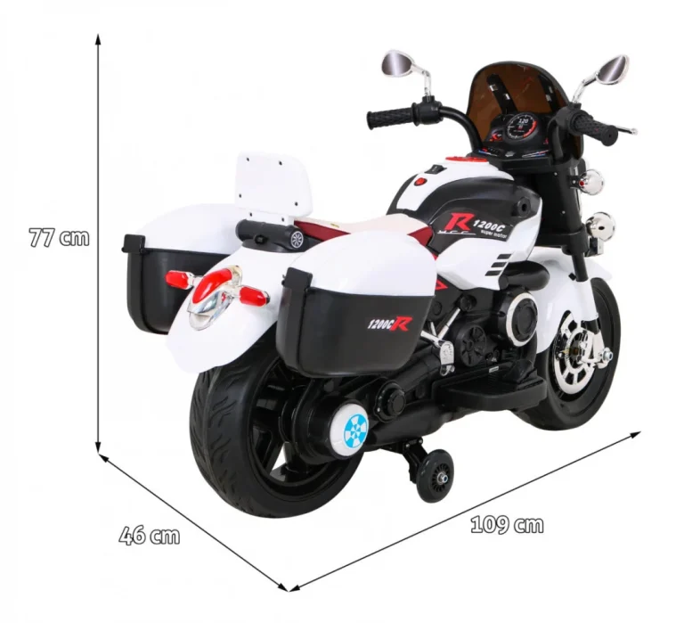 Motor Vozila 1200cr Bijela Motor Na Akumulator 2