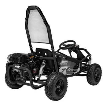 Mud Monster Benzinski Go Kart Crni 7