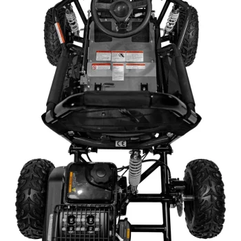 Mud Monster Benzinski Go Kart Crni 9