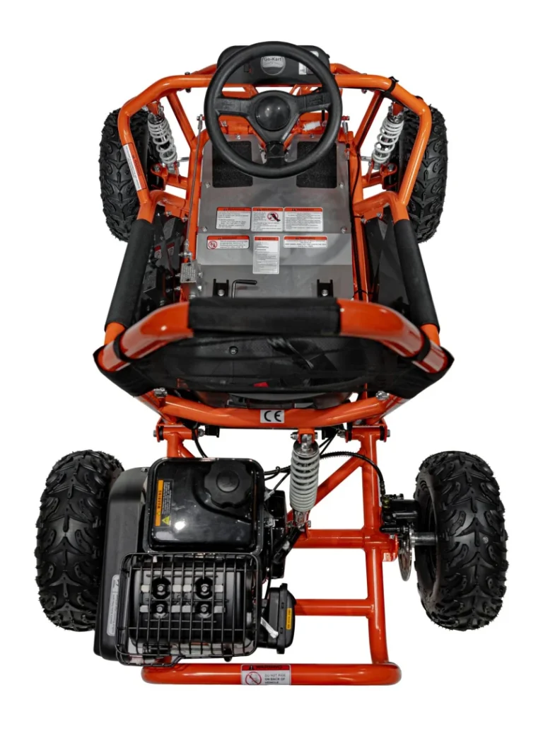 Mud Monster Benzinski Go Kart Narančasti 10