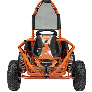 Mud Monster Benzinski Go Kart Narančasti 4