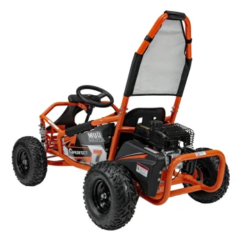 Mud Monster Benzinski Go Kart Narančasti 6