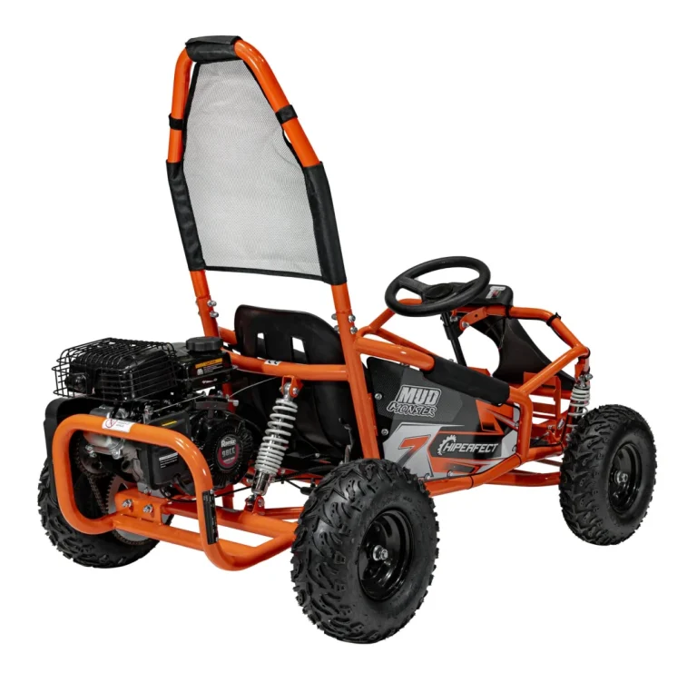 Mud Monster Benzinski Go Kart Narančasti 8
