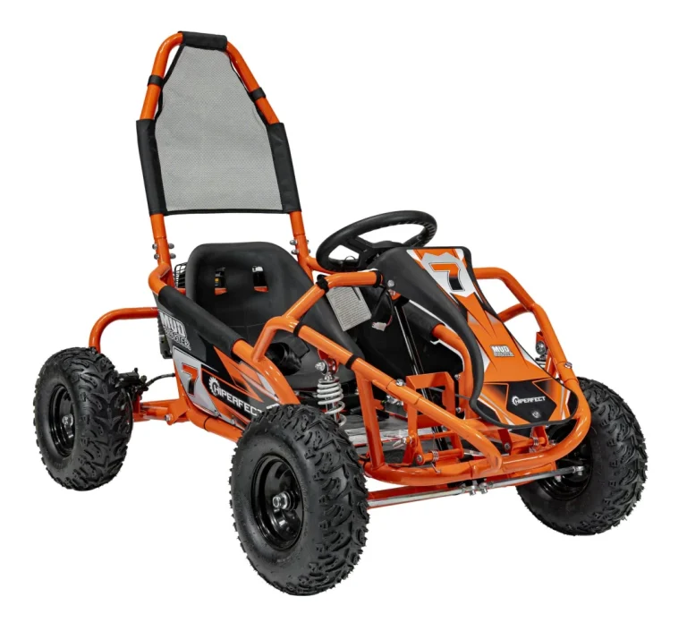 Mud Monster Benzinski Go Kart Narančasti 9