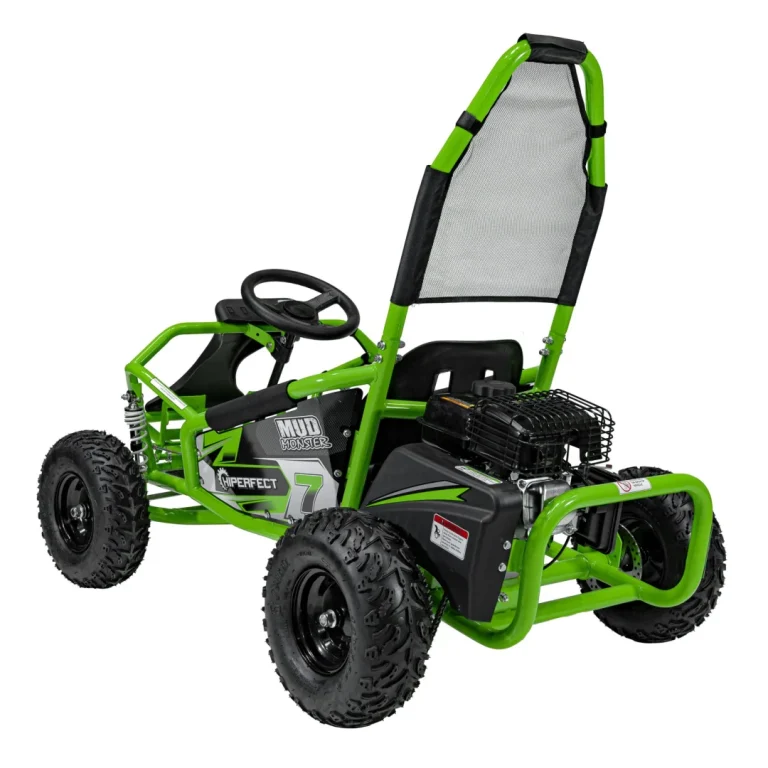 Mud Monster Benzinski Go Kart Zeleni 6