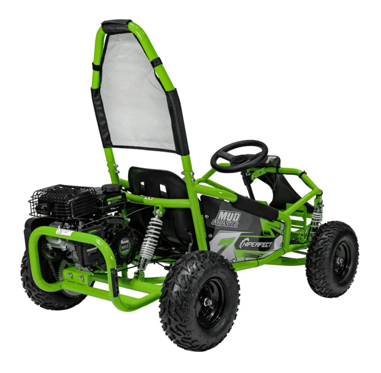 Mud Monster Benzinski Go Kart Zeleni 8