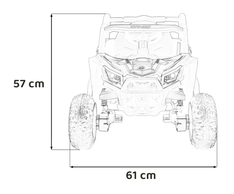 Madman Utv Mx Buggy Na Akumulator, Crni 2