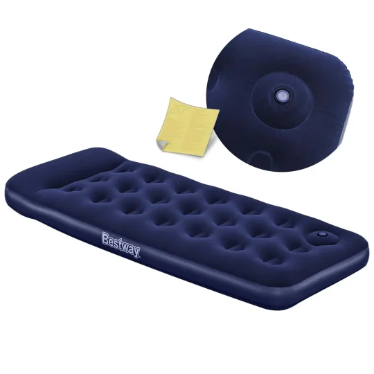 Madrac Na Napuhavanje 185 × 76 × 22 Cm S Pumpom Za Noge Bestway 67223 1