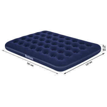 Madrac Na Napuhavanje 191 × 132 × 22 Cm S Klipnom Pumpom Bestway 67002 7