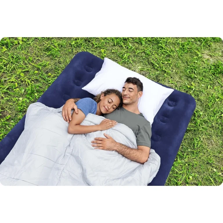 Madrac Na Napuhavanje 191 × 132 × 22 Cm S Klipnom Pumpom Bestway 67002 8