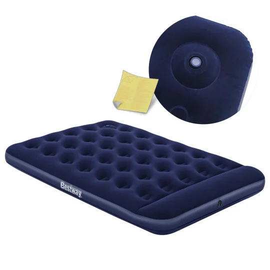Madrac Na Napuhavanje 191 × 137 × 28 Cm S Pumpom Za Noge Bestway 67225 1