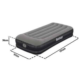 Madrac Na Napuhavanje 191 × 97 × 36 Cm S Električnom Pumpom Bestway 671bt 11