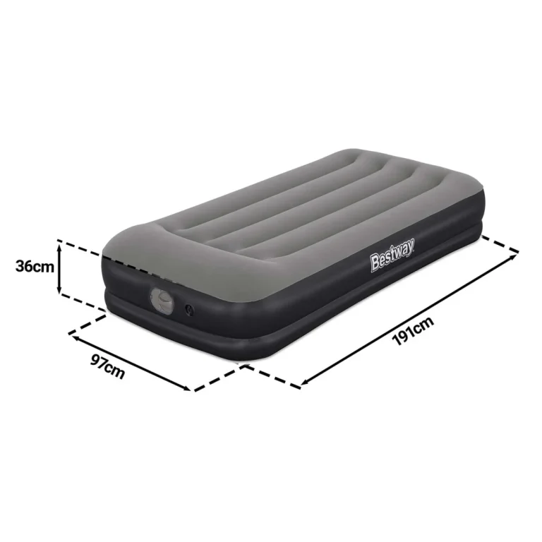 Madrac Na Napuhavanje 191 × 97 × 36 Cm S Električnom Pumpom Bestway 671bt 11