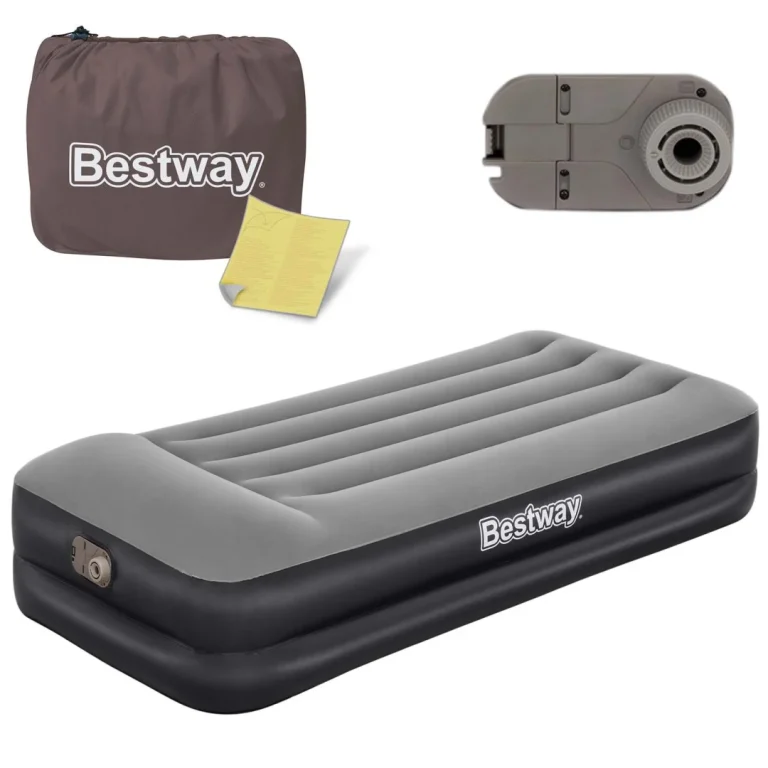 Madrac Na Napuhavanje 191 × 97 × 46 Cm S Električnom Pumpom Bestway 67401 1
