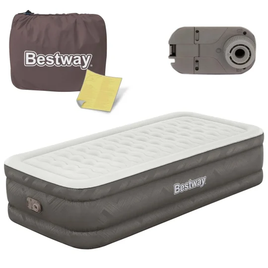 Madrac Na Napuhavanje 191 × 97 × 46 Cm S Ugrađenom Električnom Pumpom Bestway 69048 1