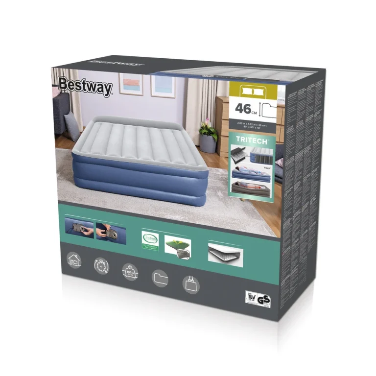Madrac Na Napuhavanje 203 X 152 X 46 Cm Bestway 67630 12