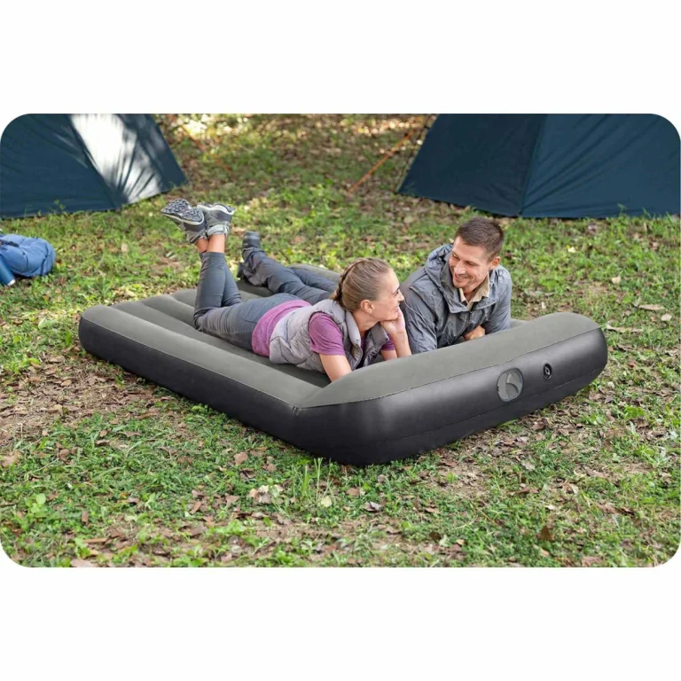 Madrac Na Napuhavanje 203 × 137 × 30 Cm S Električnom Pumpom Bestway 671br 3