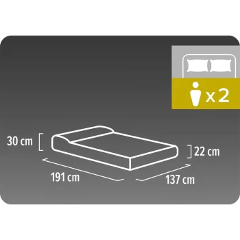 Madrac Na Napuhavanje 203 × 137 × 30 Cm S Električnom Pumpom Bestway 671br 8