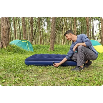 Madrac Na Napuhavanje 203 × 152 × 22 Cm S Klipnom Pumpom Bestway 67003 2