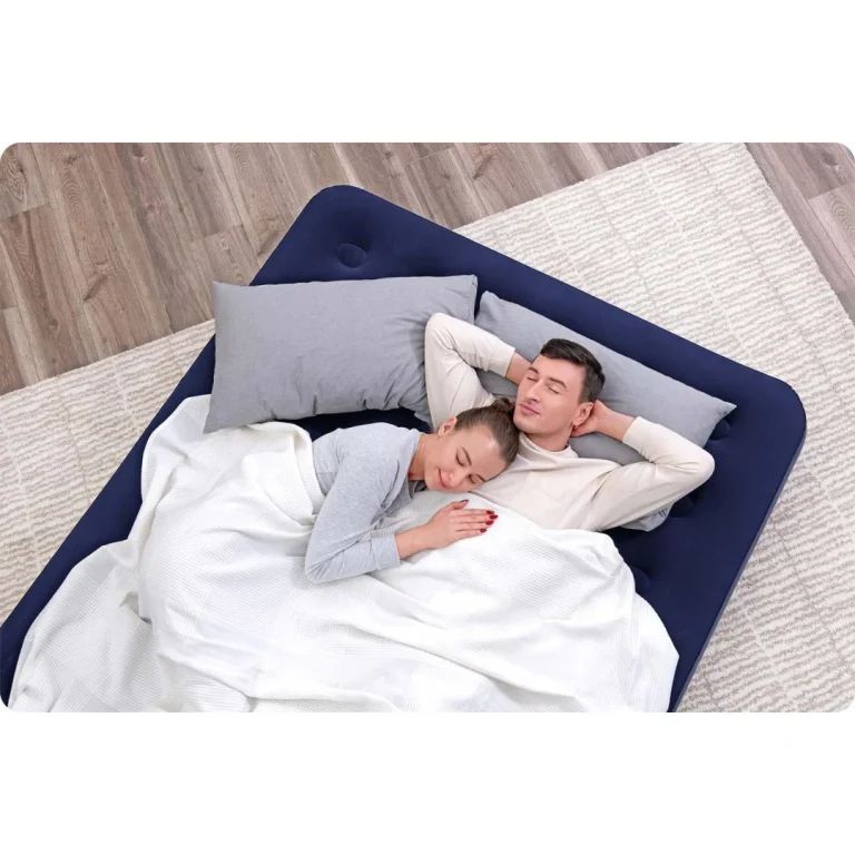 Madrac Na Napuhavanje 203 × 152 × 22 Cm S Klipnom Pumpom Bestway 67003 4