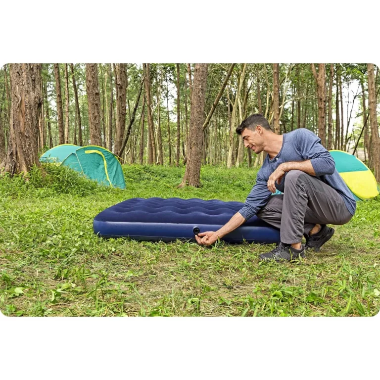 Madrac Na Napuhavanje 203 × 152 × 22 Cm S Klipnom Pumpom Bestway 67374 2