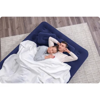 Madrac Na Napuhavanje 203 × 152 × 22 Cm S Klipnom Pumpom Bestway 67374 4