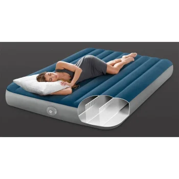 Madrac Na Napuhavanje 203 × 152 × 25 Cm S Ugrađenom Usb Pumpom Intex 64189np 5
