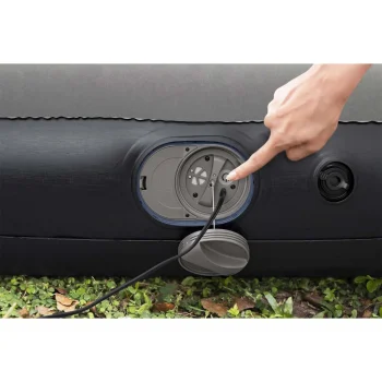Madrac Na Napuhavanje 203 × 152 × 30 Cm S Električnom Pumpom Bestway 671bs 12