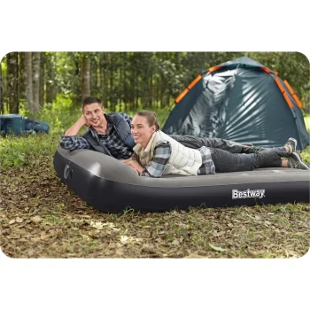 Madrac Na Napuhavanje 203 × 152 × 30 Cm S Električnom Pumpom Bestway 671bs 4