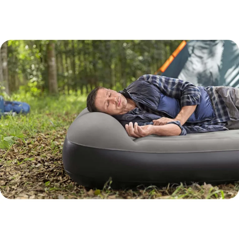 Madrac Na Napuhavanje 203 × 152 × 30 Cm S Električnom Pumpom Bestway 671bs 6