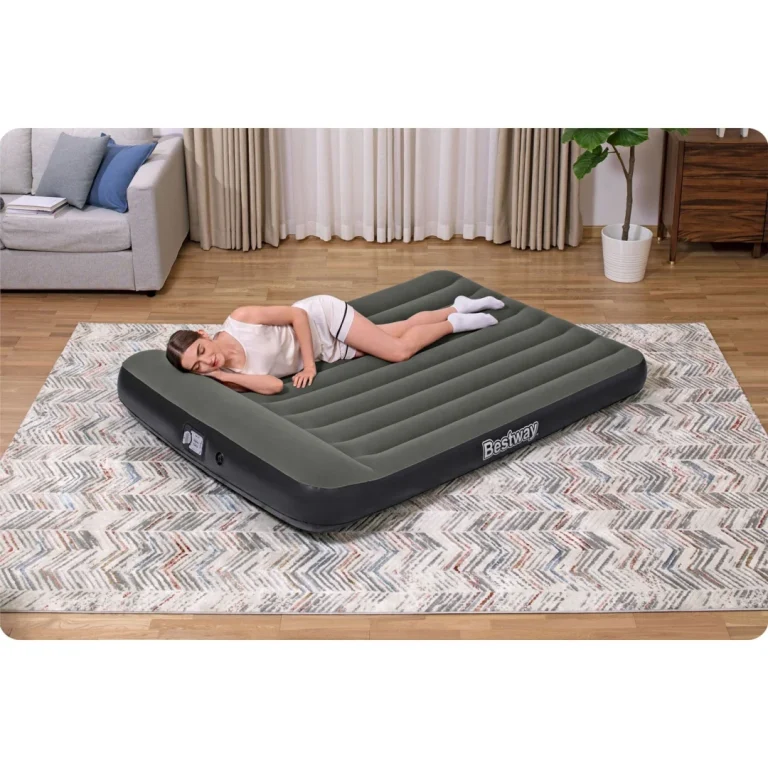 Madrac Na Napuhavanje 203 × 152 × 30 Cm S Električnom Pumpom Bestway 67930 12